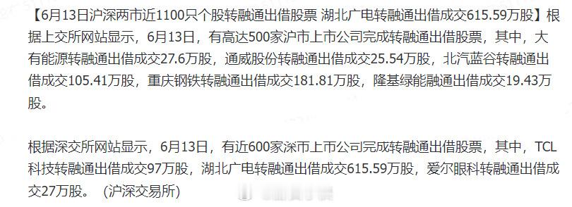 周末发酵的最厉害的一个就是转融通了。这个真的是妨碍市场上涨的一个毒瘤，无论是散户