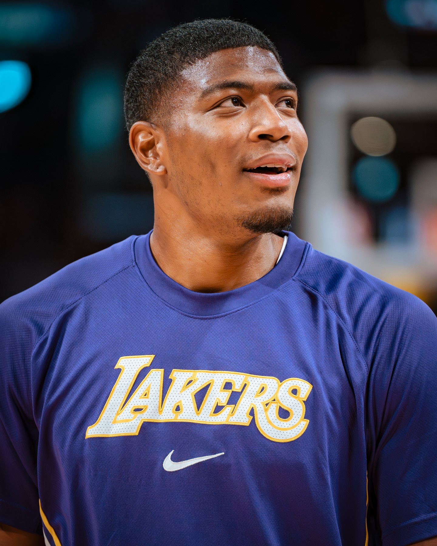 lakers WIN 💜💛 尼克斯vs湖人洛杉矶湖人