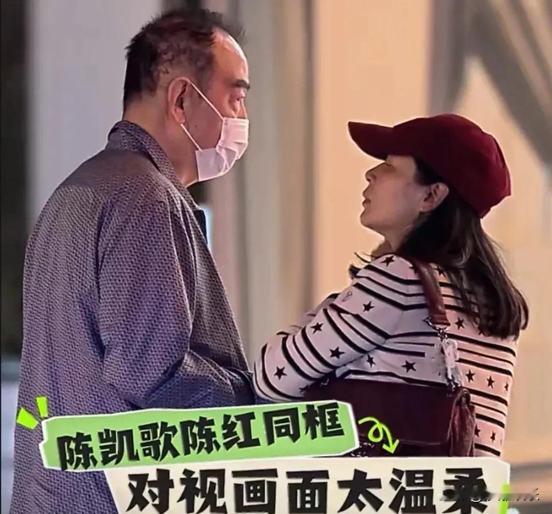 陈凯歌陈红，同框近照！

6月11日，就在全网被陈飞宇恋情瓜刷屏的节骨眼上，一段