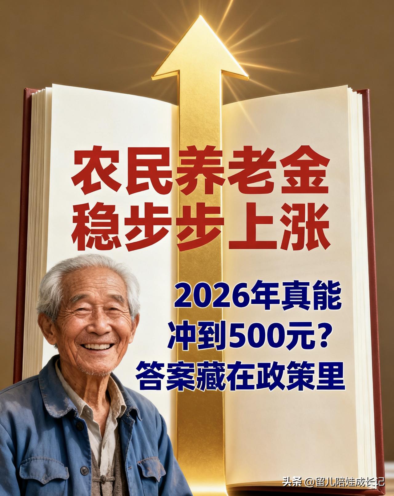中央定调未来5年！农民养老金稳步上涨，2026年真能冲到500元？答案藏在政策里