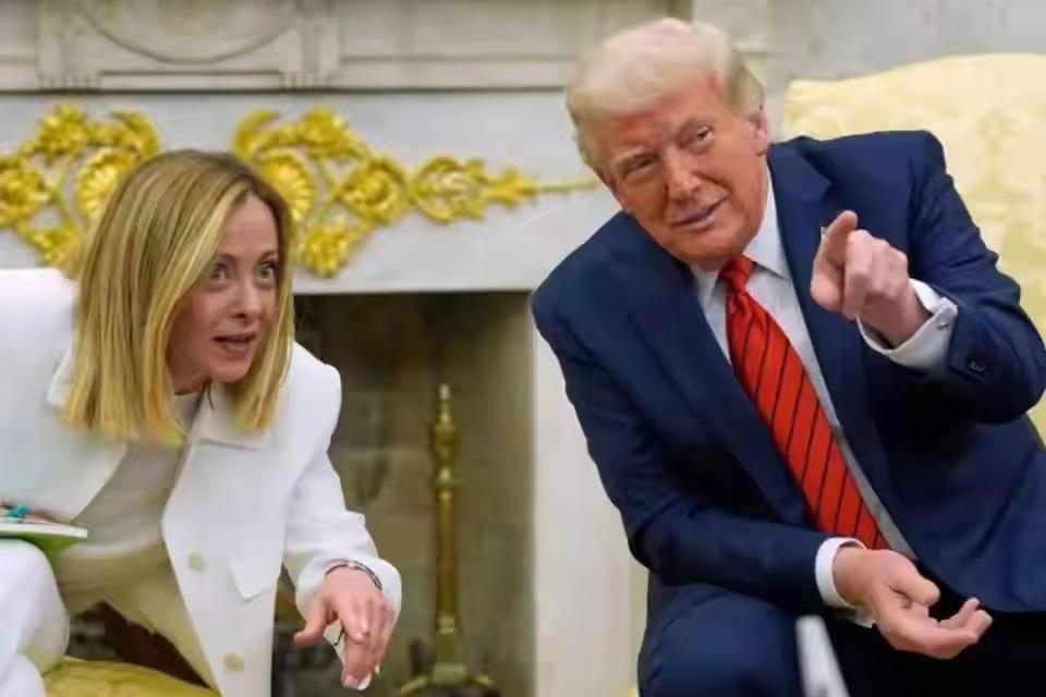 特朗普与欧洲唯一的“情人”闹掰了

4月13日，意大利总理梅洛尼表示，特朗普对教