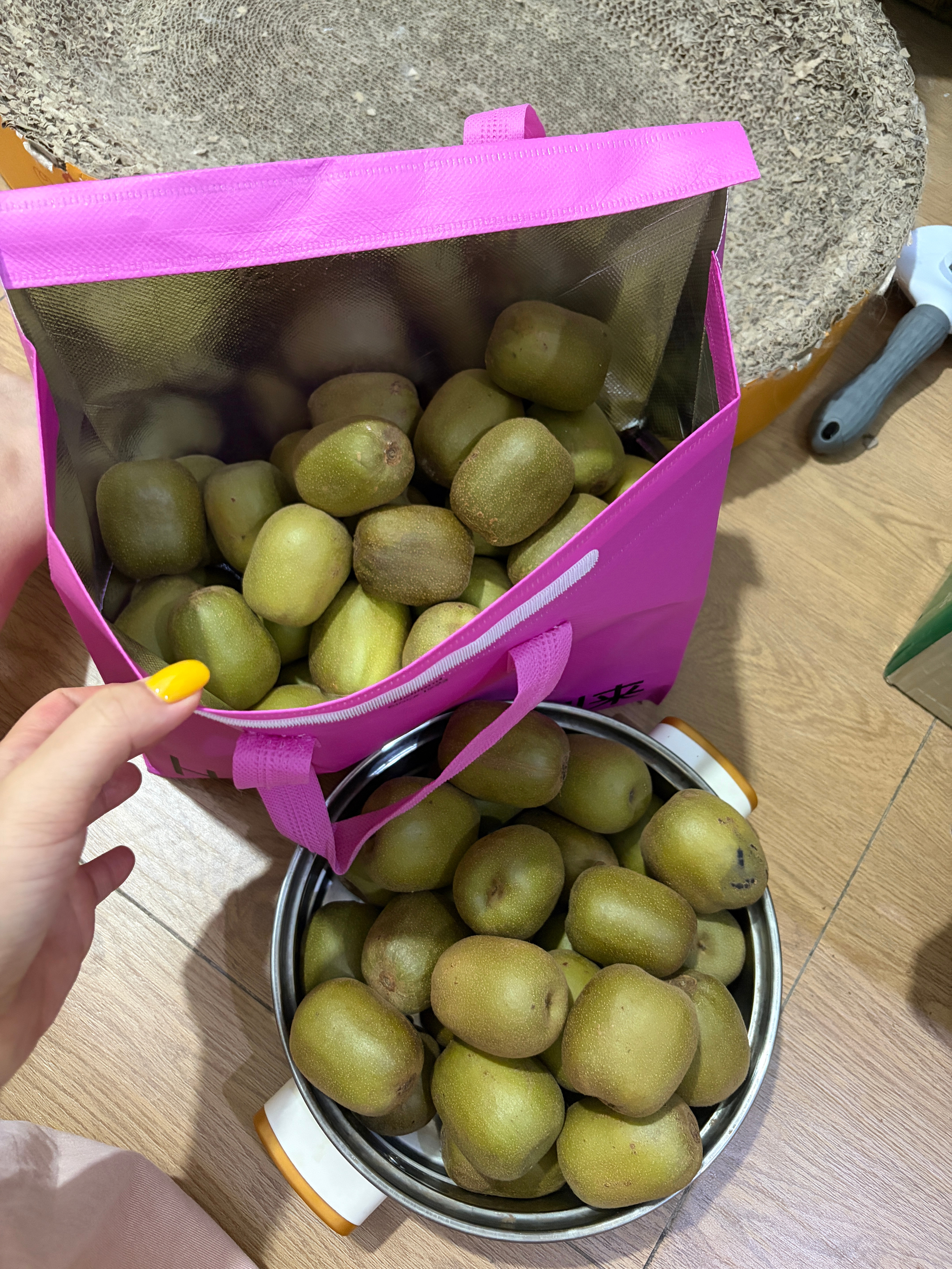 这10斤猕猴桃🥝够吃很久很久了 ​​​