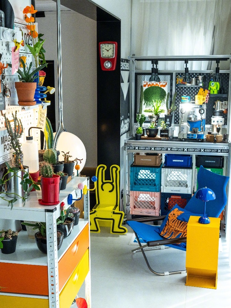 家居美学 ｜家其实是你的大号调色盘🎨中古  包豪斯  亮色  跳色混搭也是一种