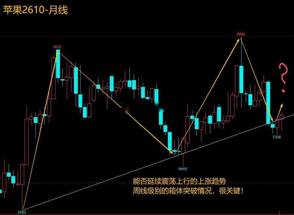 苹果苹果期货 从 7 月初开始，我们持续跟踪、复盘苹果的结构形态。当时明确结论：