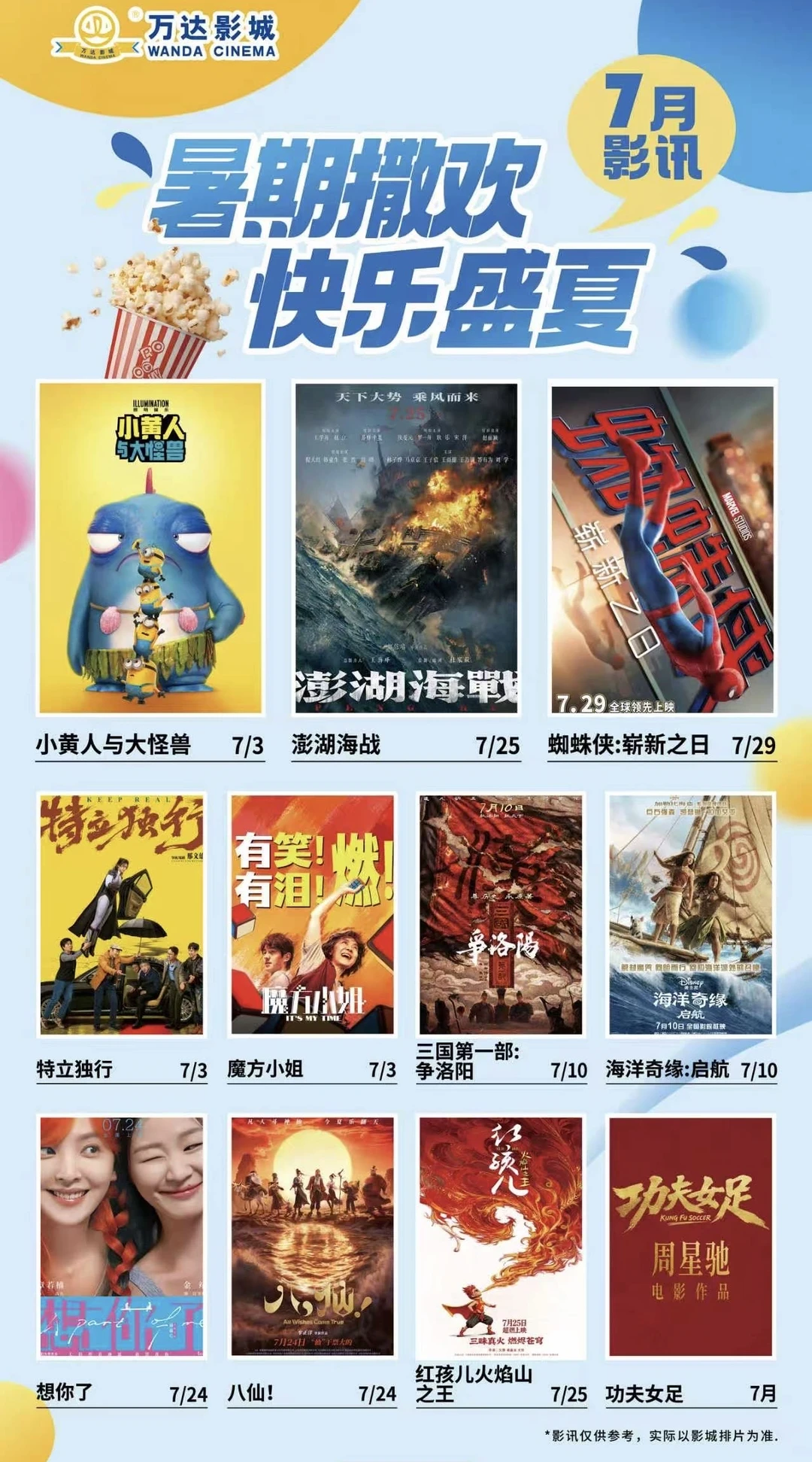 7月观影合集来啦👏👏