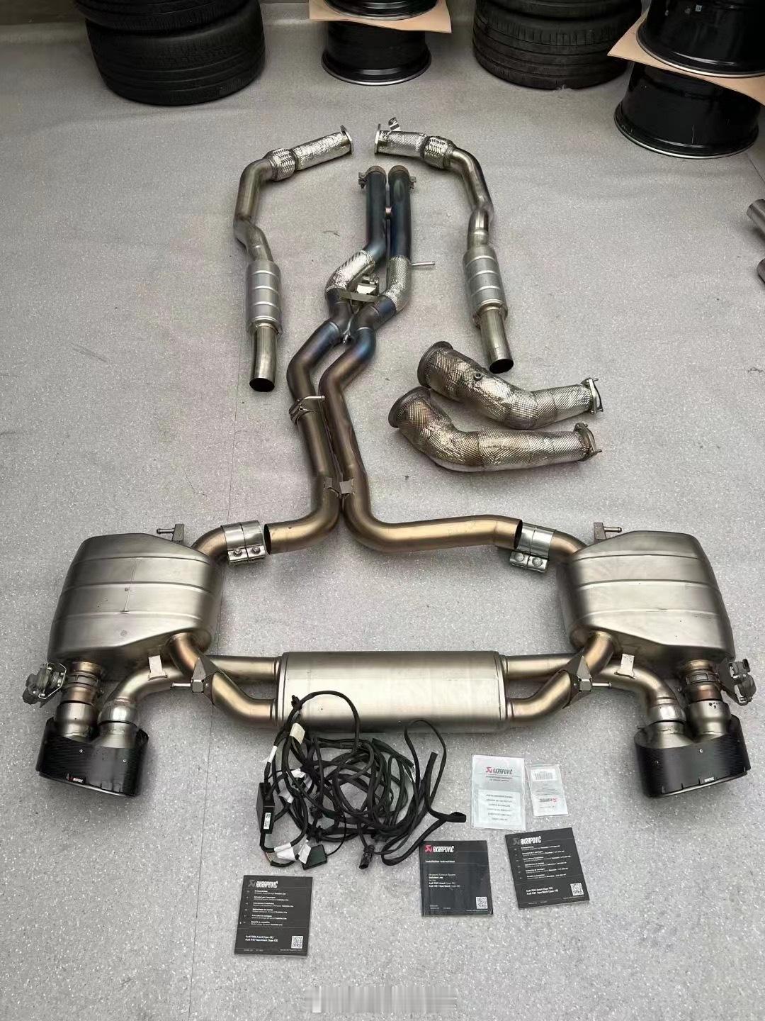 奥迪RS6  RS7  C8 天蝎AK全段排气  拆车现货 ​​​