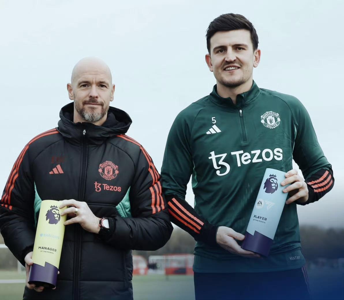 2023年11月 
滕哈赫&马奎尔

2025年10月 
阿莫林&姆伯莫