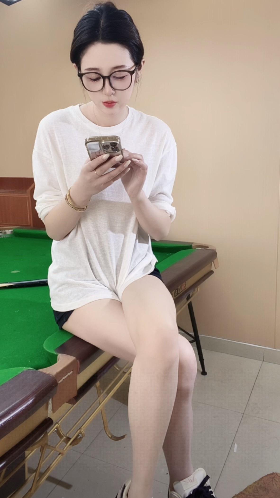 打台球🎱确实需要一定的技术 ​​​