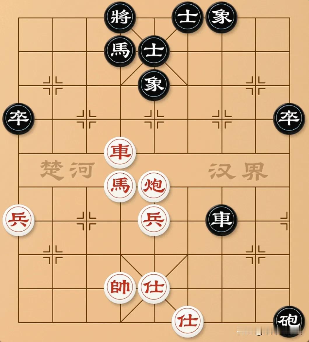 以为很难，原来那么容易啊！
马六进八，黑棋该怎么应对呢？