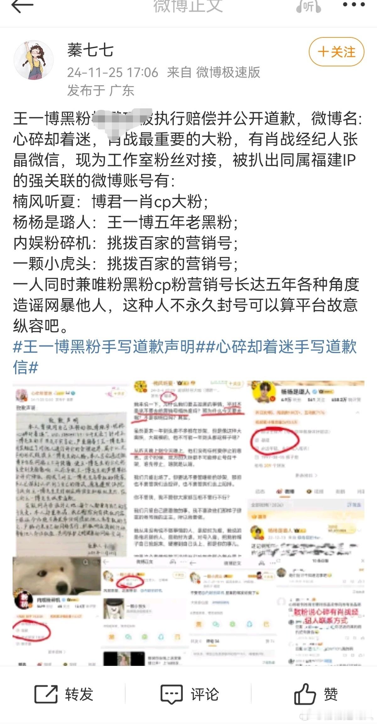 被执行道歉的不是我，你造谣是要负法律责任的 