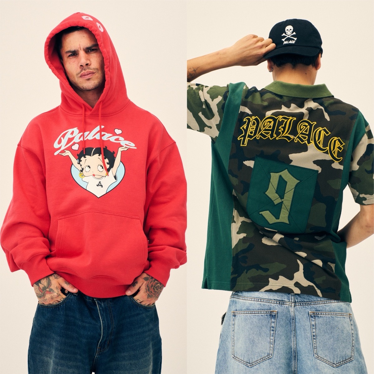 PALACE SKATEBOARDS x BETTY BOOP “AUTUMN 