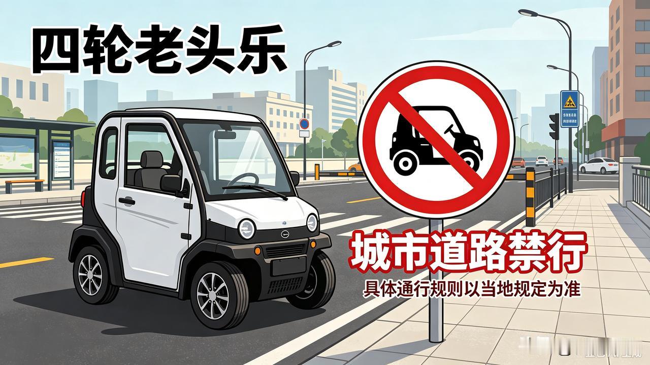 四轮电动车“老头乐”被城市禁行，购车人平白花了冤枉钱，这份损失该由政府和生产企业