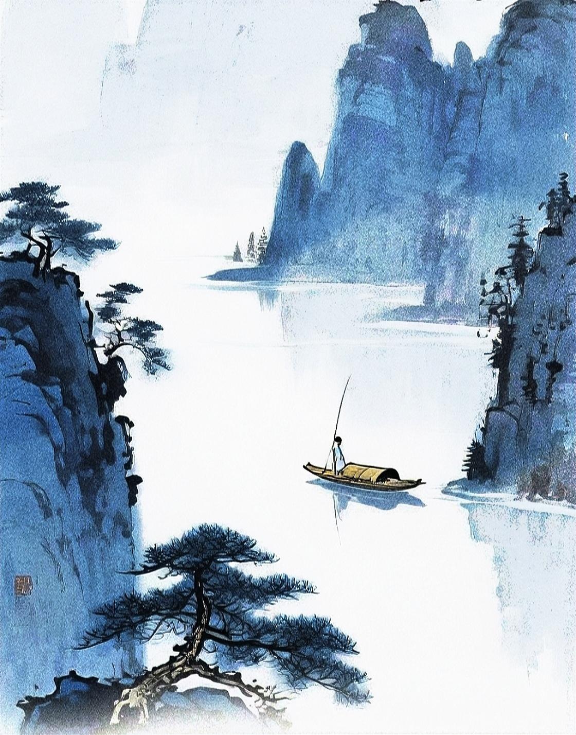 诚邀下联上联：水流高山下
                   下联：云过峰峦间