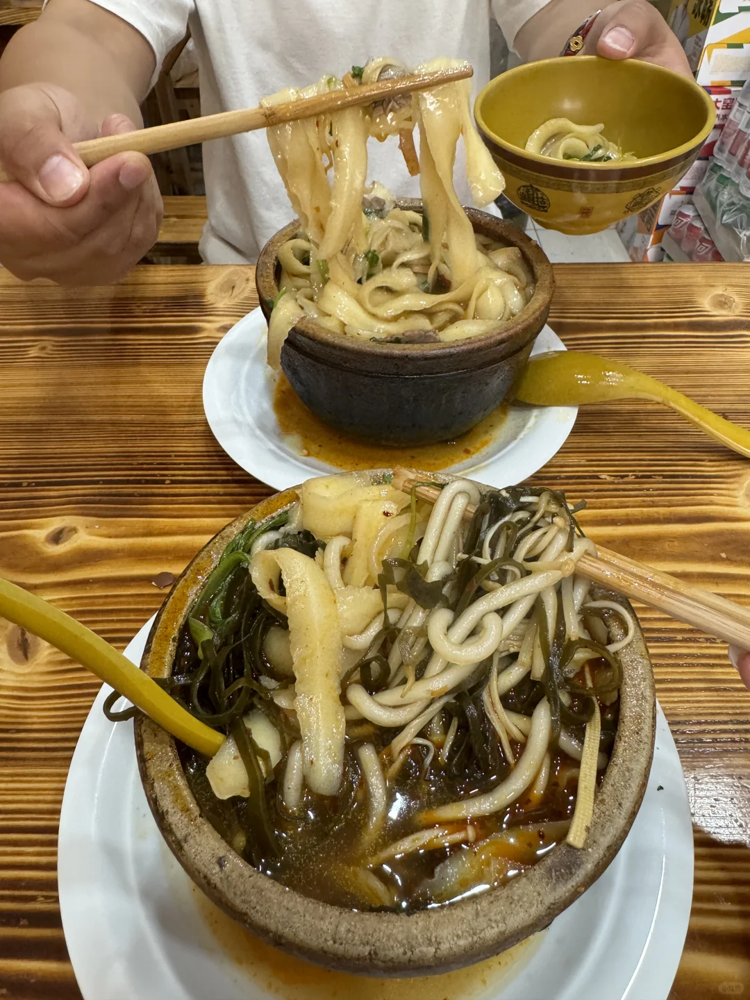 在合肥…吃到了心心念念的老式砂锅土豆粉😭