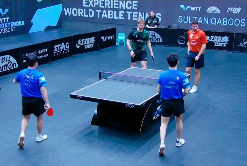 今天关键时刻，
林诗栋的手感确实不好！

前两局林诗栋/黄友政11-6拿下弗朗西