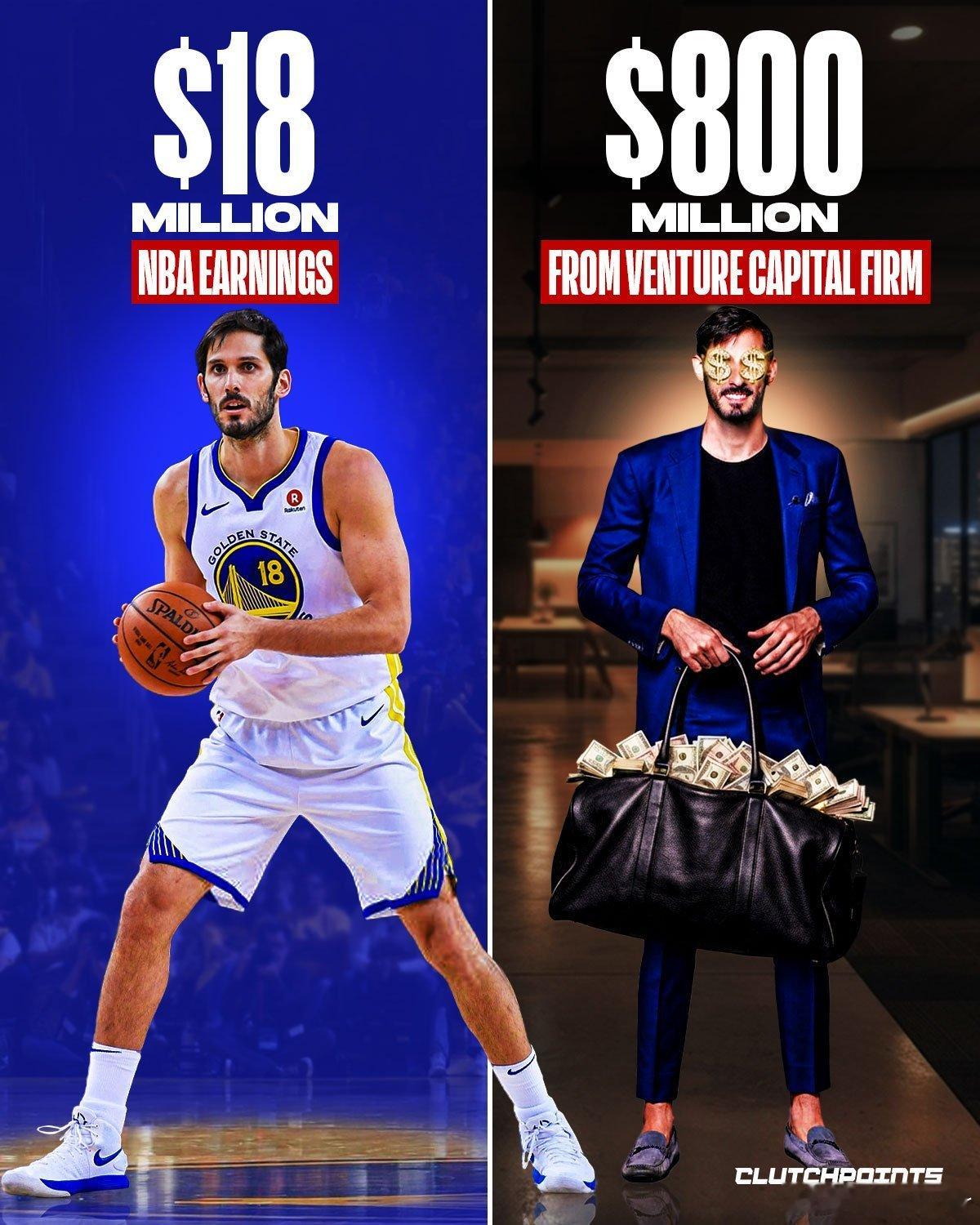 金州勇士 卡斯皮，原勇士队球员，流浪NBA，生涯总收入仅1800万美元，如今即将