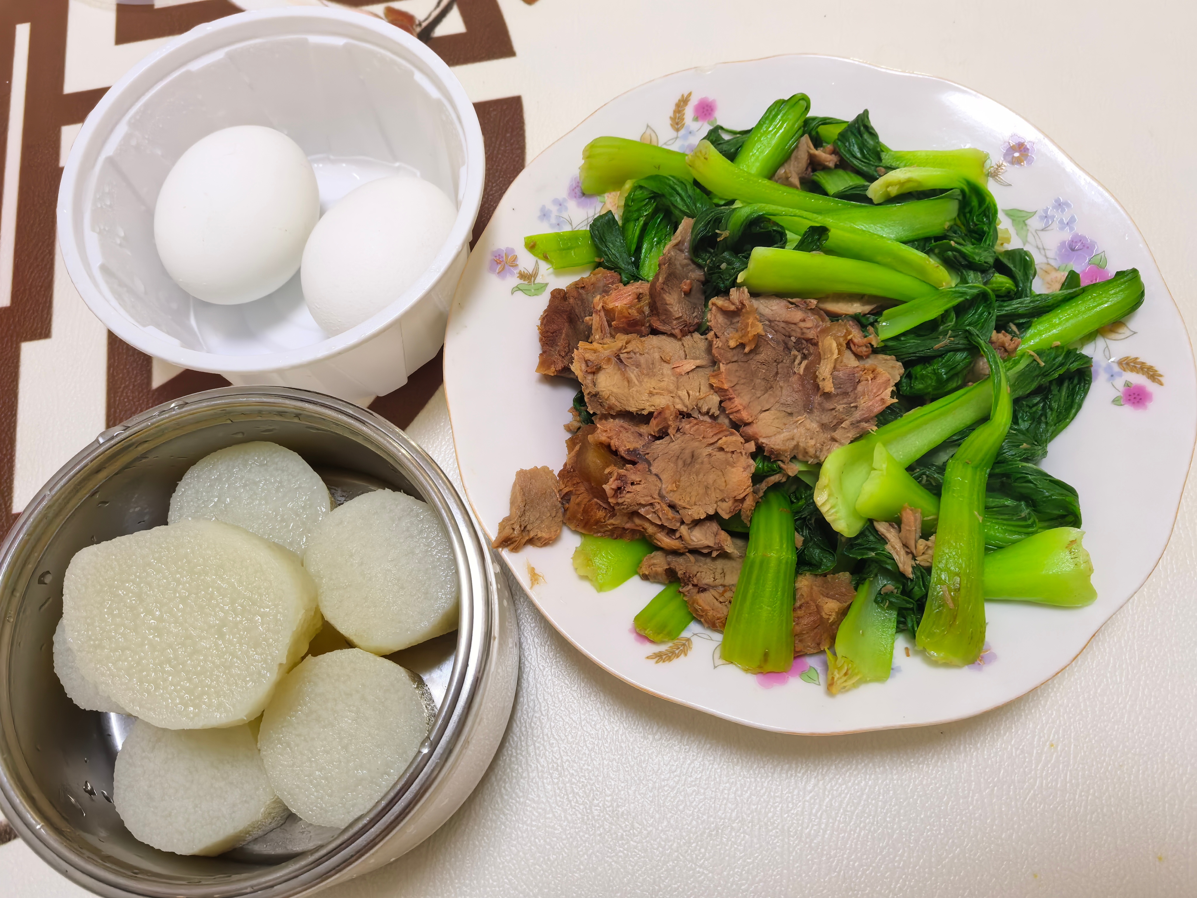 每日一餐分享 山药山药山药！今天的饭很合我胃口