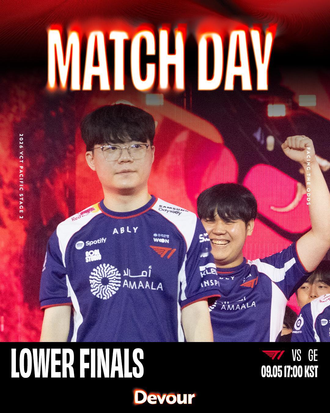 【2026 VCT Pacific Stage2 PLAYOFFS】 vs GE