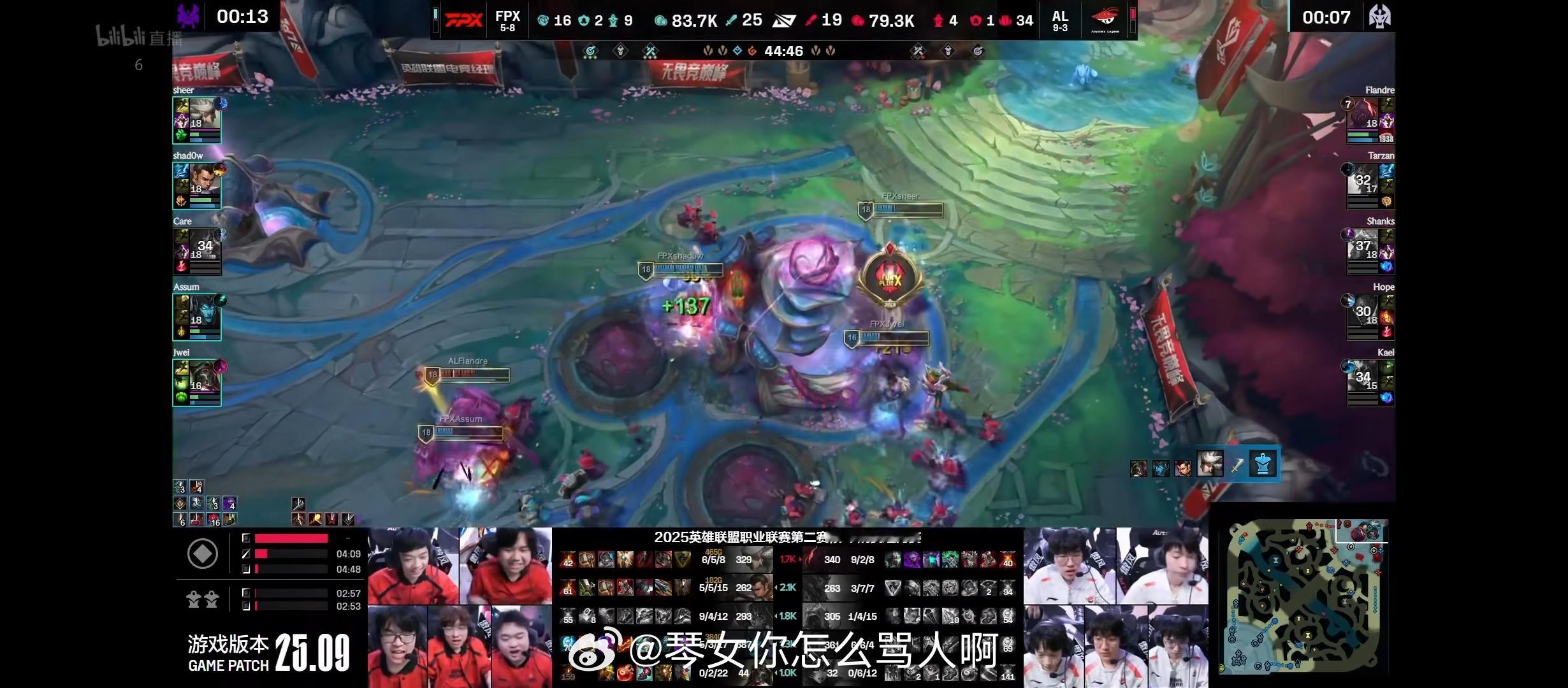 ？FPX 2-1 AL英雄联盟[超话] ​​​