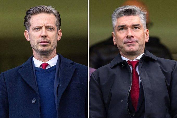 电讯报透露体育总监休斯与芬威集团足球业务首席执行官爱德华兹的固定任期合同，也将在