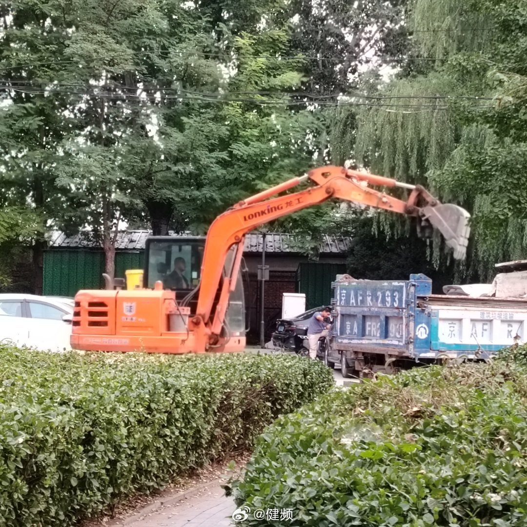 、放下手机，观看机械运动，来回往复，起吊，平移，落钩，回位，流水线一样充满节奏感