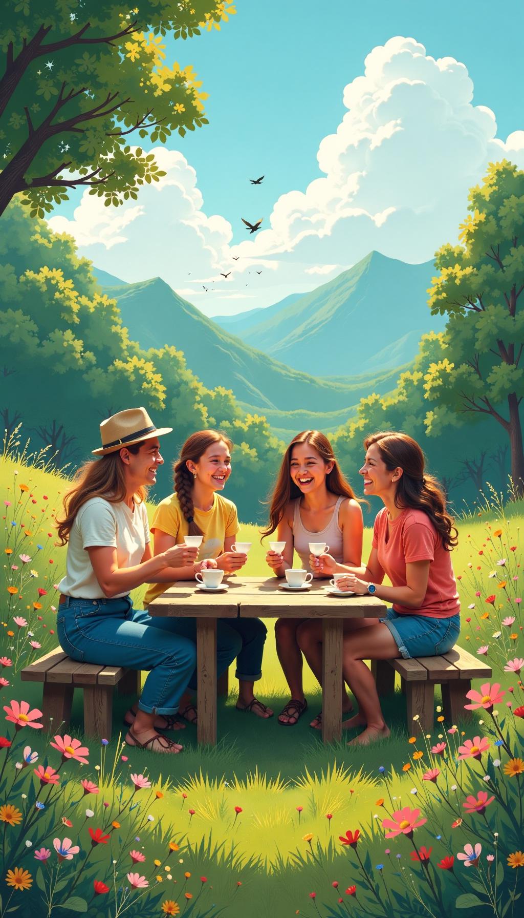 【爆款标题】朋友聚在一起：笑声里的“社会调味料”！

嘿，朋友们聚在一起，谈笑风