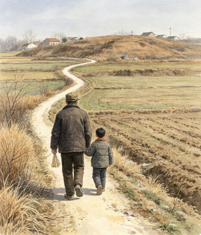一个江淮农民家庭的百年挣扎（十一）:八头山是我长大的地方，庙岗头是祖先的地方
