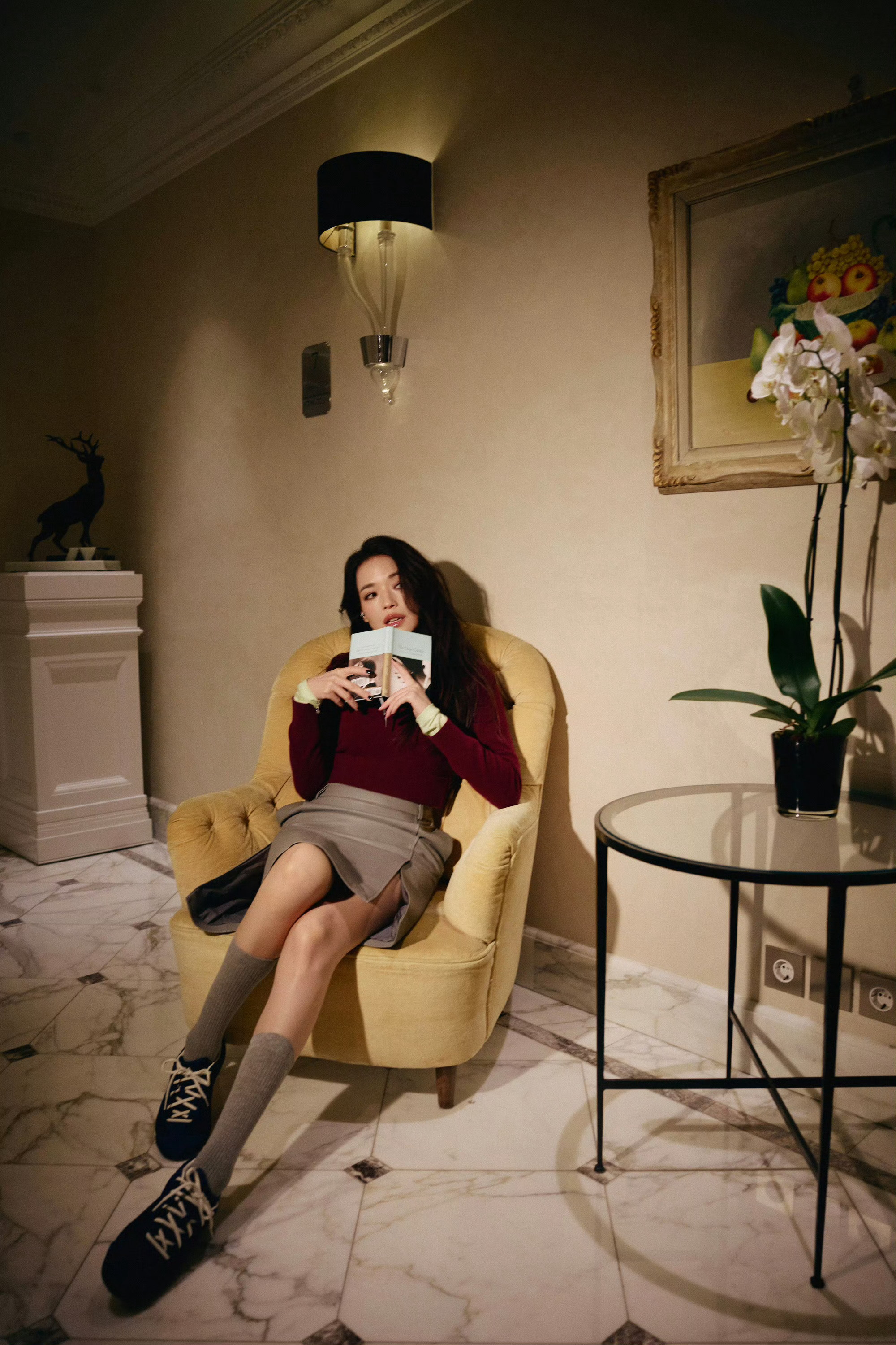 舒淇 流转变幻的城市光景之间循迹FILA 百年流动之美 