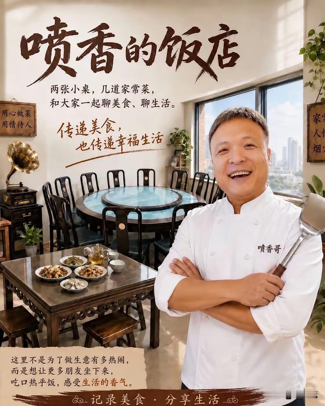 关注了几年的一位博主，山东临沂的喷香哥。从他生儿子开始关注，得有四五年了吧？他的