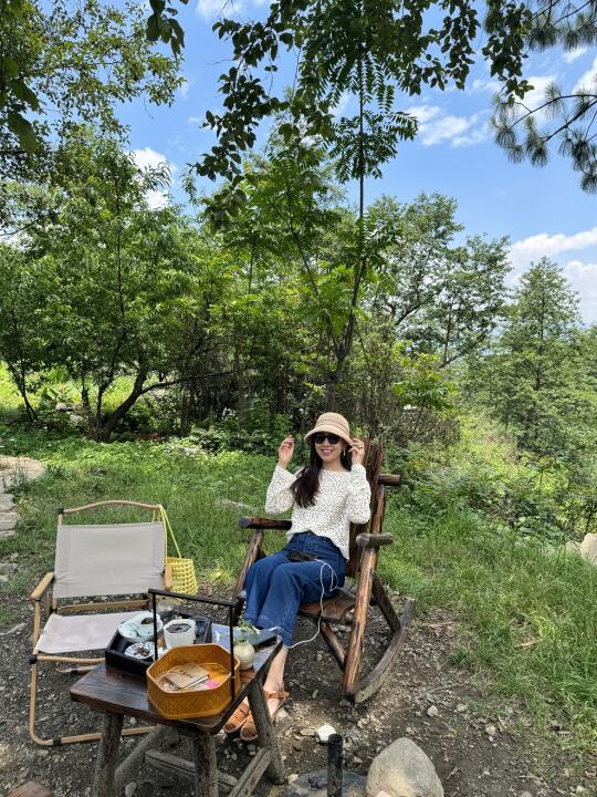 藏在山里的茶室、太喜欢了❤️