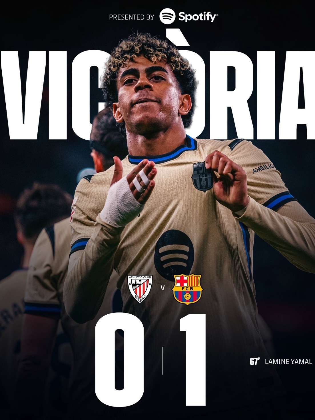 毕尔巴鄂竞技vs巴萨 西甲第27轮，巴萨客场1-0胜毕尔巴鄂。佩德里助攻亚马尔第