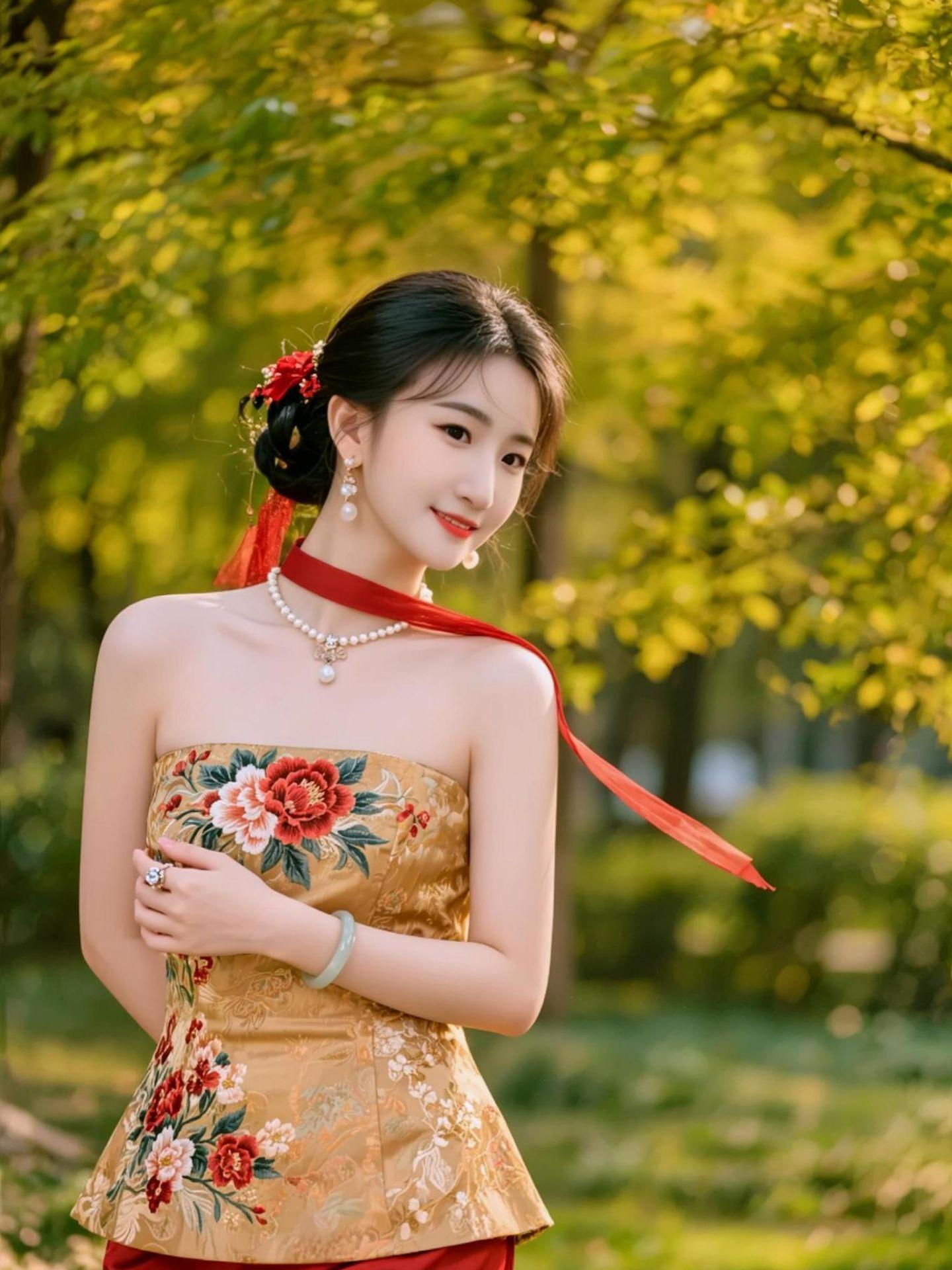 AI温婉中式写真