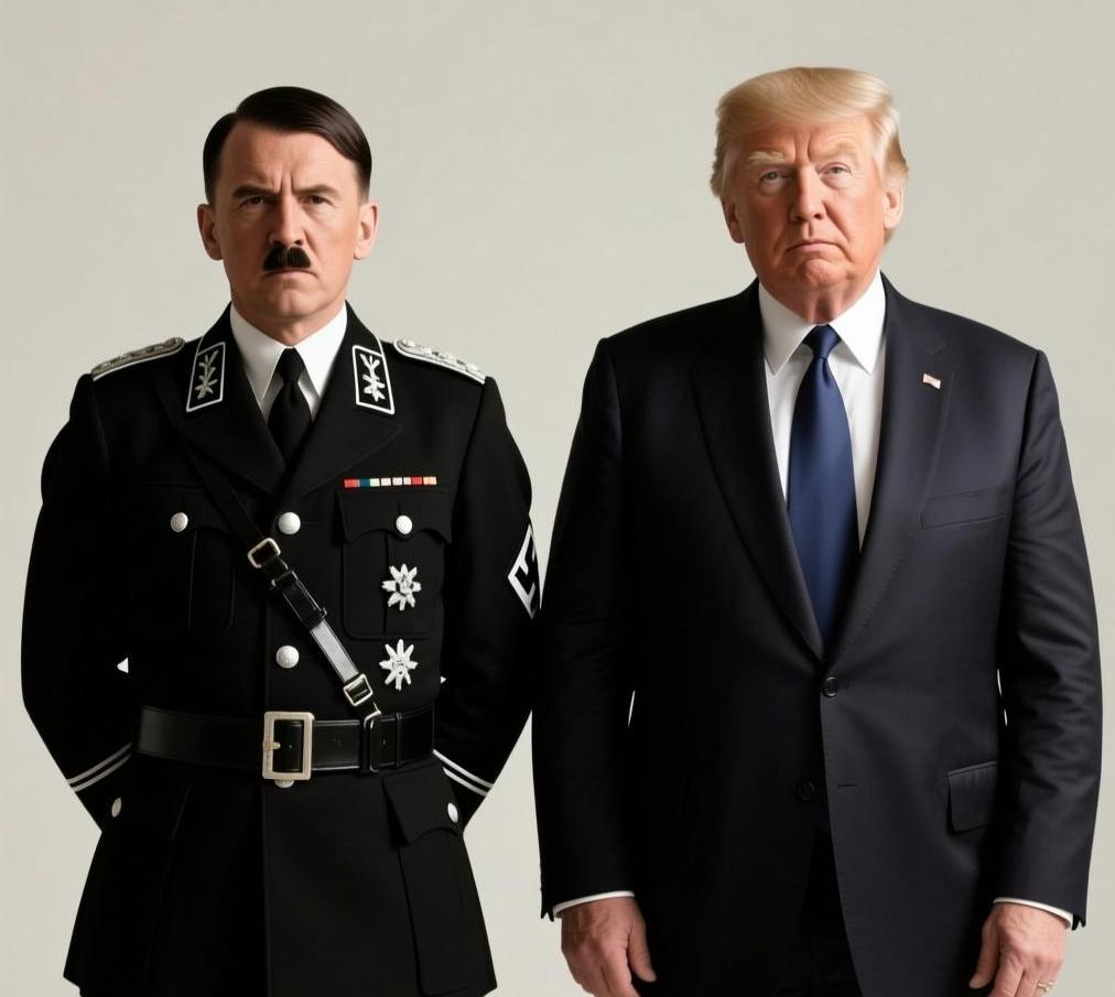 特朗普会成为下一个希特勒？4个关键差异说透
 
最近不少人讨论“特朗普会不会变成