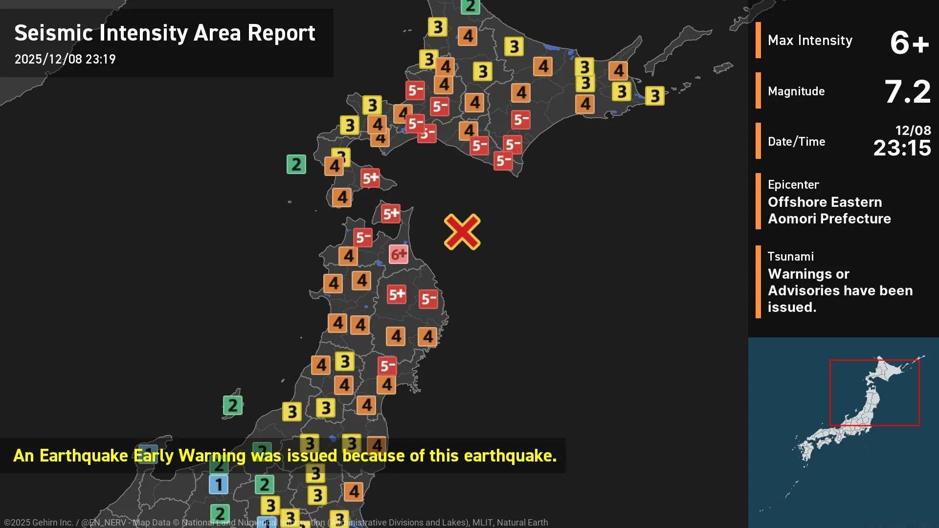 🔻深度比较高，地表烈度不算很高，5+和5-级居多，不会造成成片建筑倒塌破坏。?
