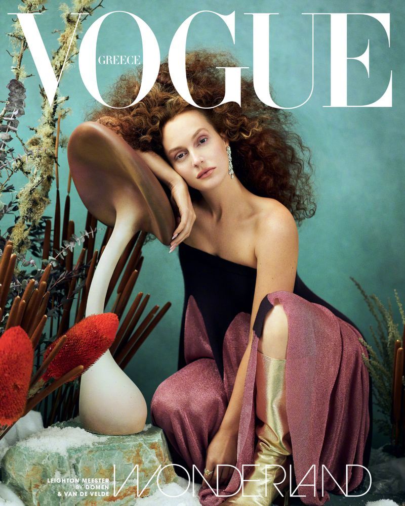 Vogue Greece December 2025 📷🍄 Leighton