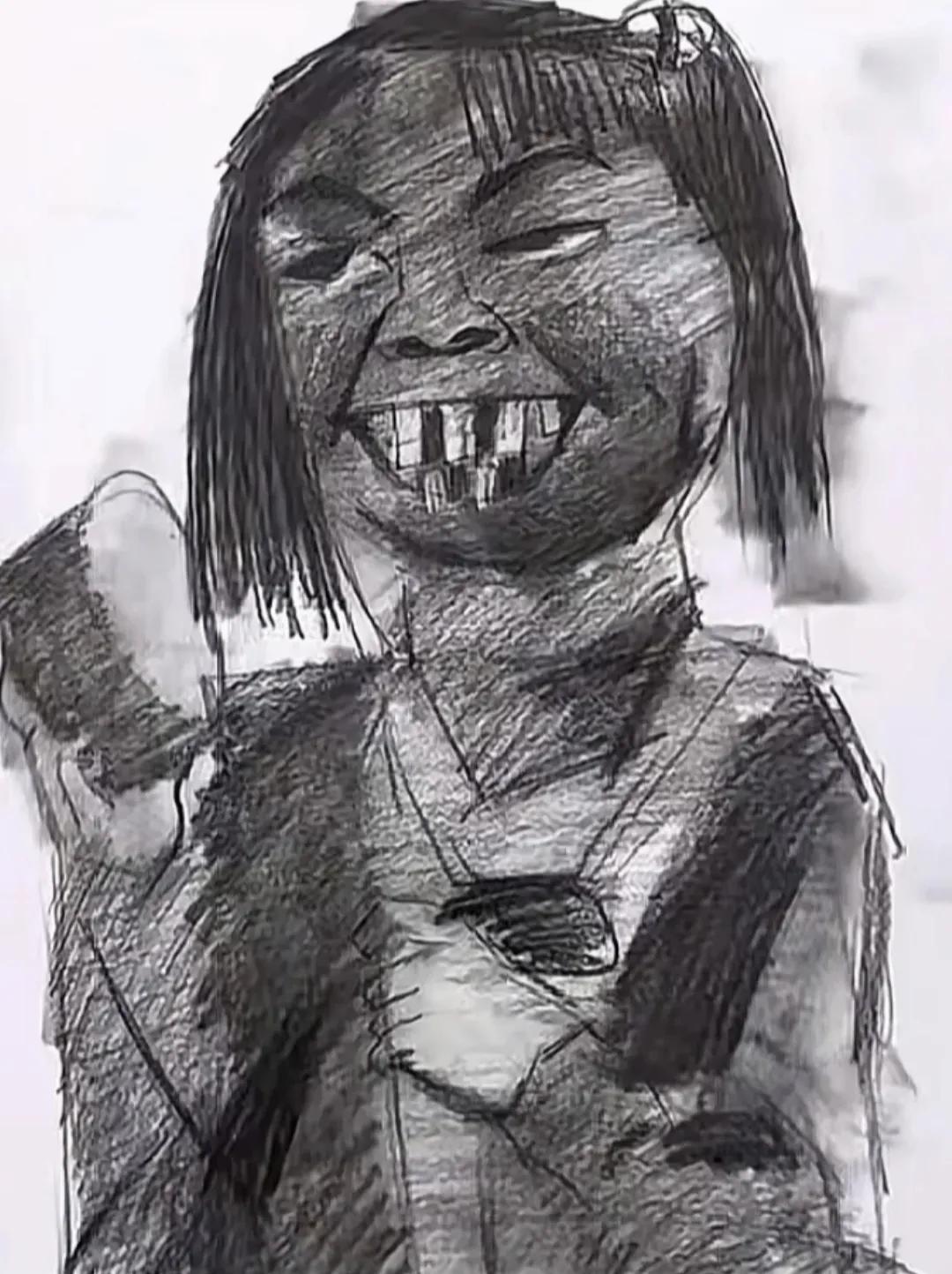 每年花8000块给儿子报的绘画班，考试时画成了这样！老师看了后沉默不语。