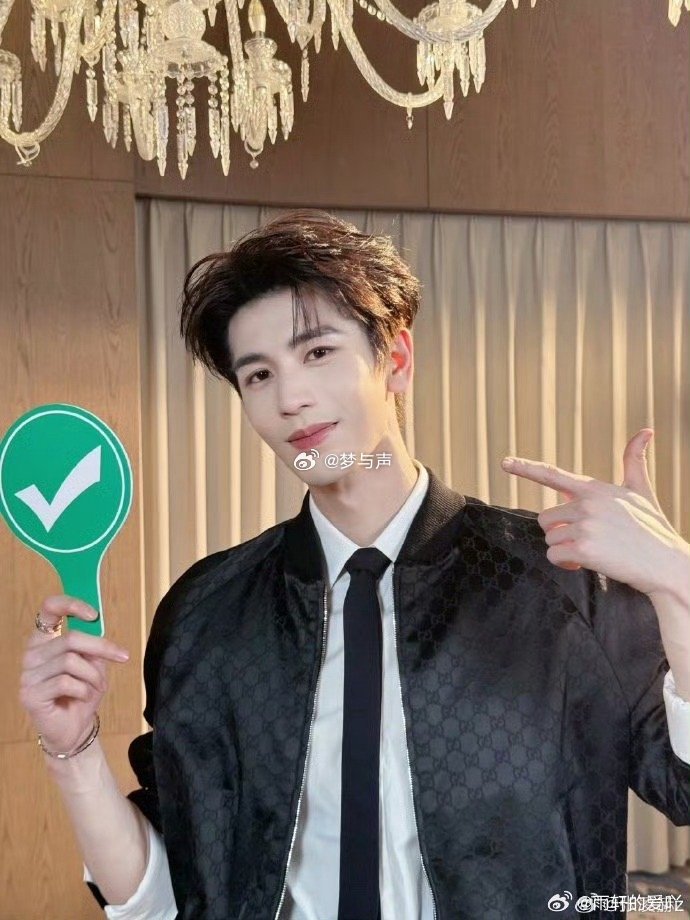 张凌赫又在全场找人了张凌赫全场扫描半分钟，眼神对上粉丝还顺手撒个饭撒！这扫描仪式