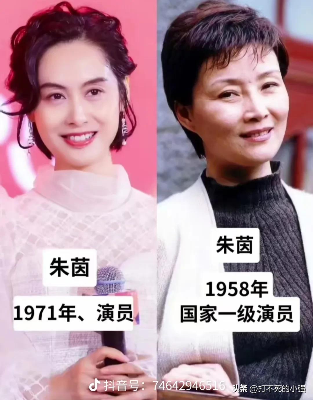 娱乐圈里，名字相同的人不少，但命运轨迹却大相径庭——
朱茵（紫霞仙子）与朱茵（话