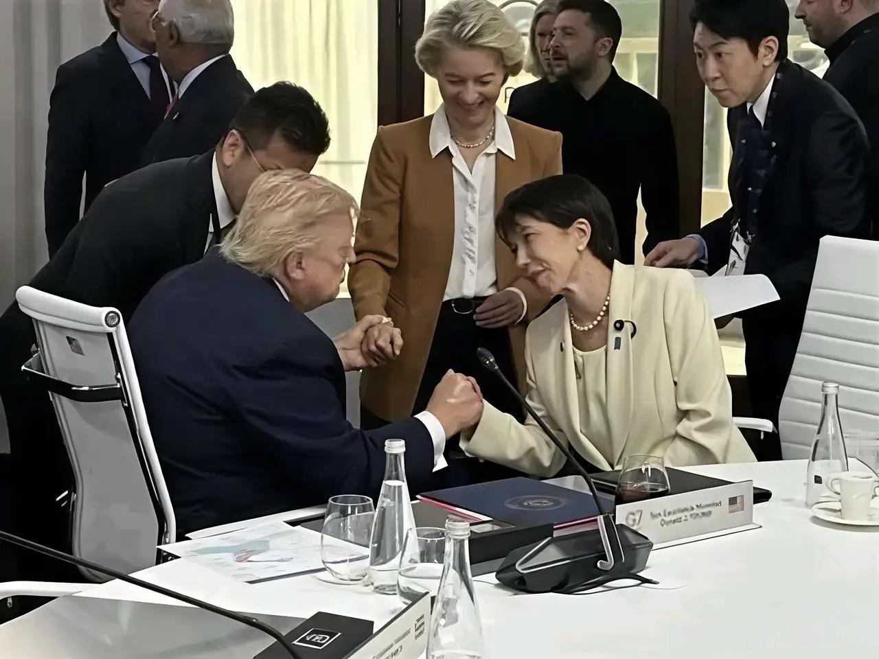 真的想不到，法媒爆料特朗普和高市早苗在G7因珍珠港言论发生争执，还惊动其他领导人