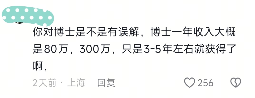 我可能是特别没本事的博士吧，我同事们也