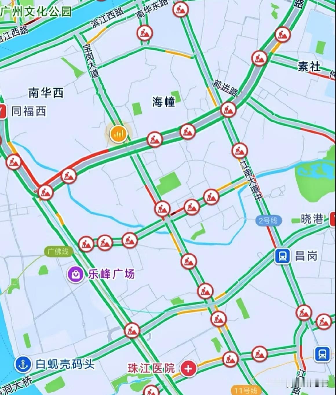 广州市区没有石油，也没有矿藏！但有一颗抓住秋冬干季施工黄金期大干快干的心，所以挖