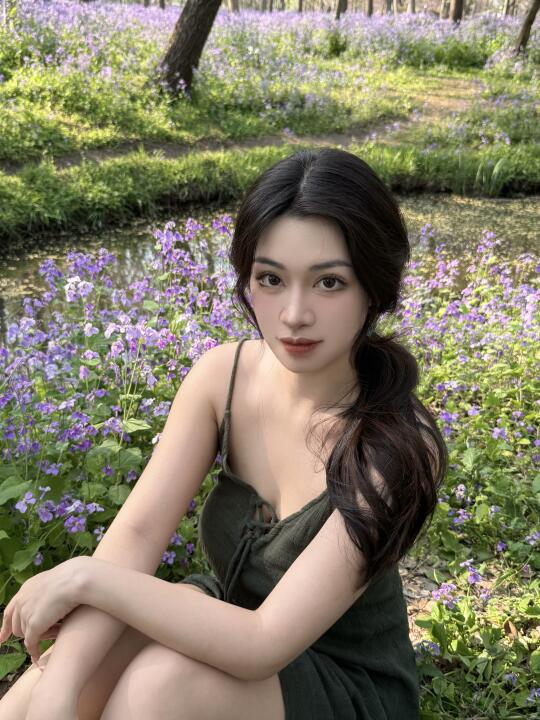微风吹来浪漫的气息~