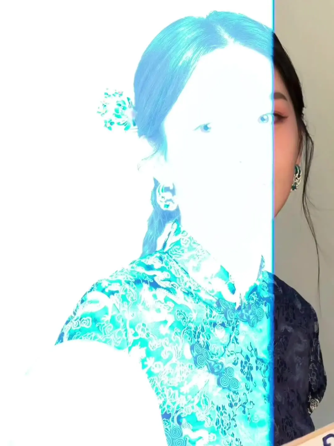 妈呀，周也也太漂亮了