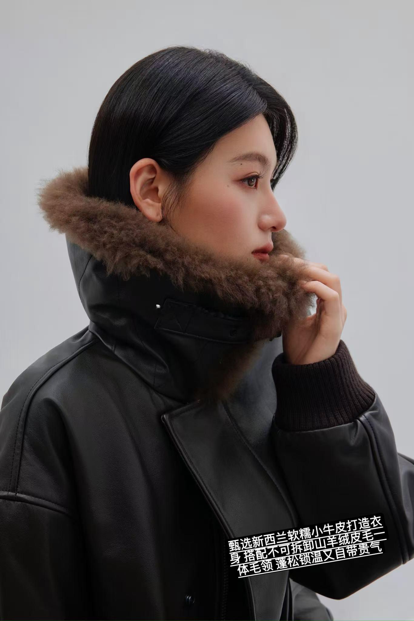 🍁不是这个皮衣也太显贵了吧！ ​​​