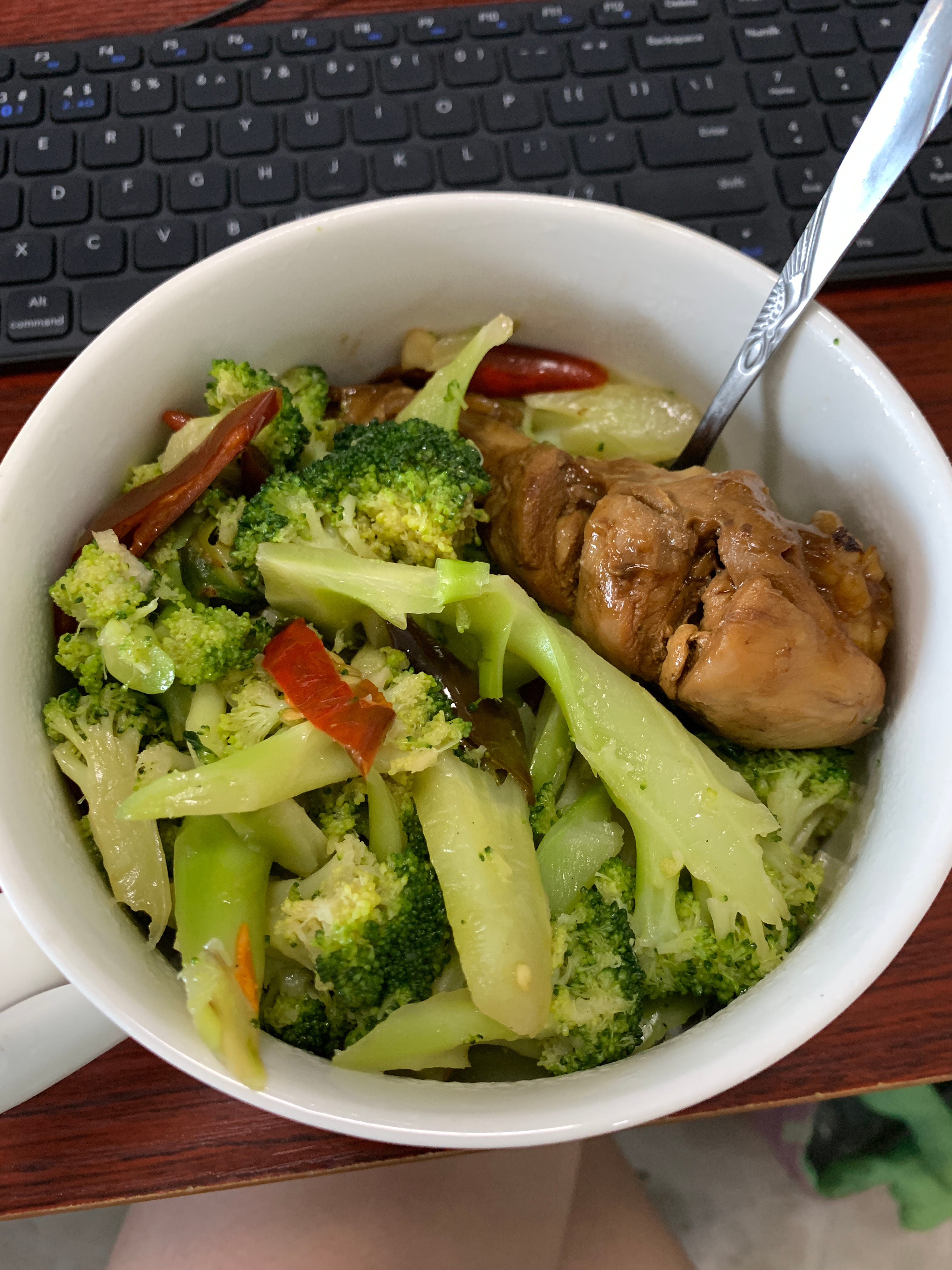 我爱吃鸡腿饭！！婉儿你这么吃 一定会瘦下来的生活手记