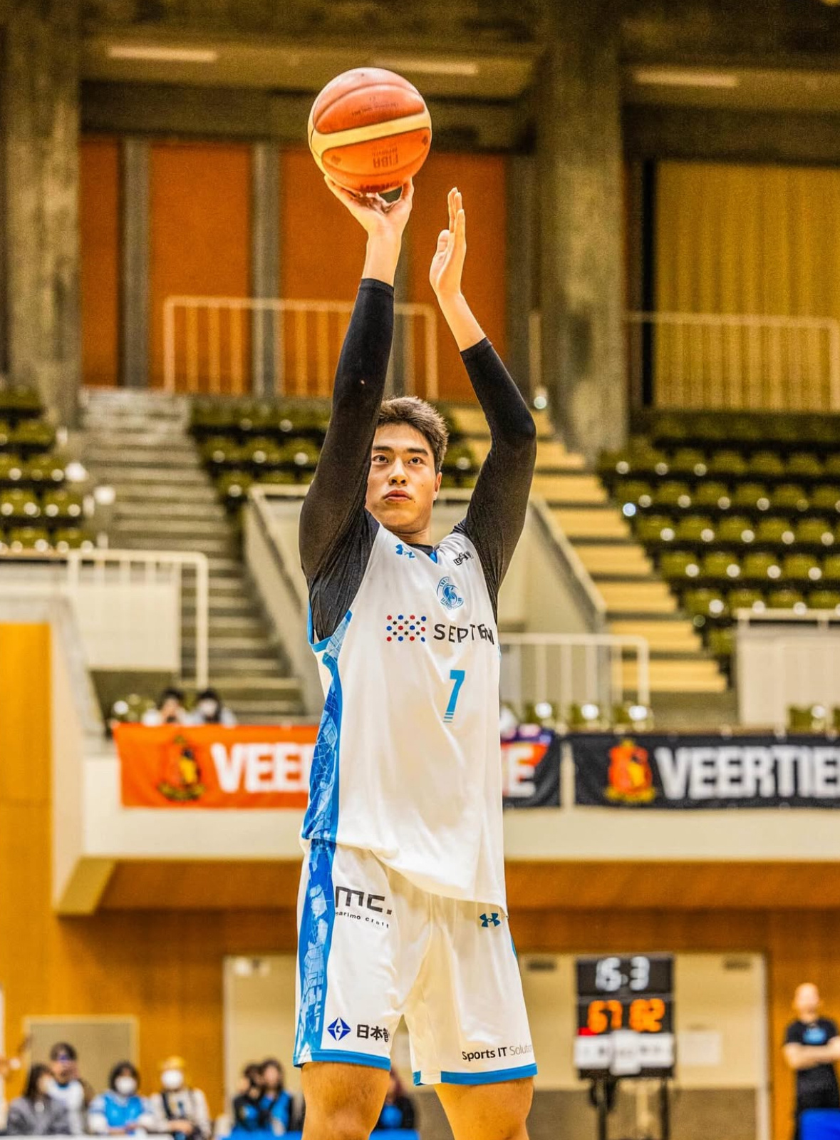 任序航在TUBC球队DNP五场之后重新获得出场时间登场7分钟得到3分1助攻希望全