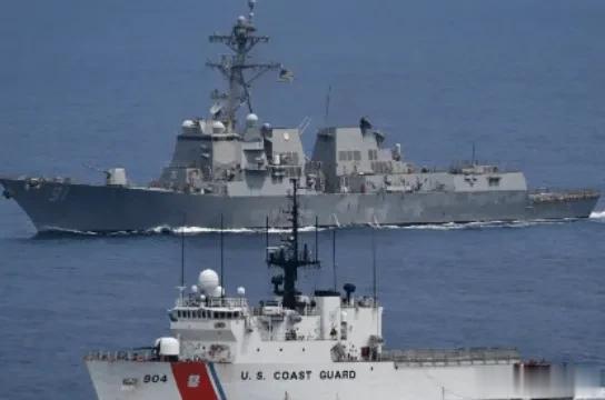 美军欲强行登上中国船只，美方声称正在“执法”，中美冲突一触即发？

众所周知，自