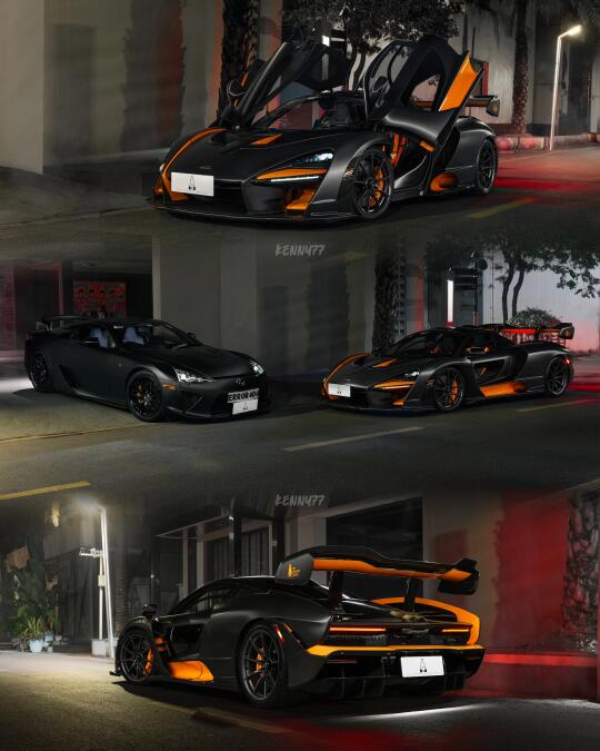 汽车摄影 | Senna & LFA