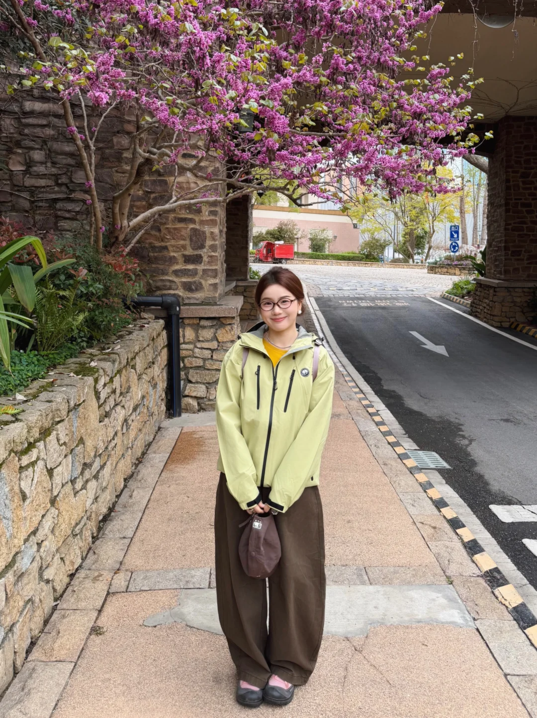 155 98斤 出门去郊游