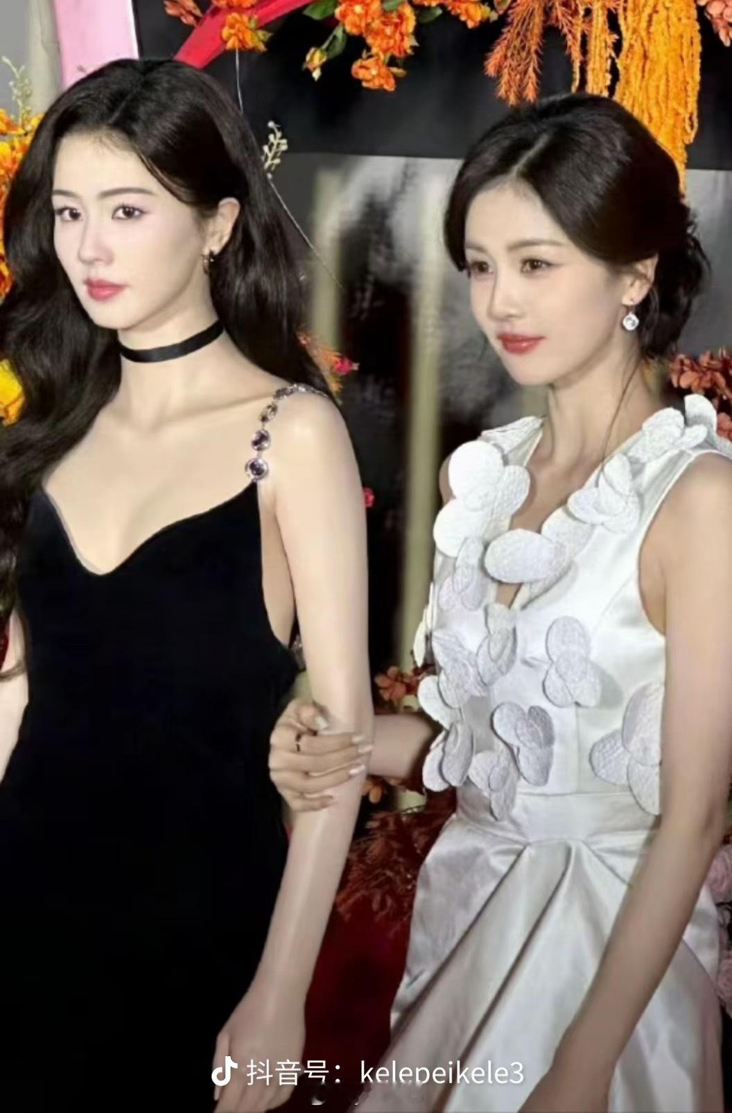 是真的像 这张白鹿和李一桐 